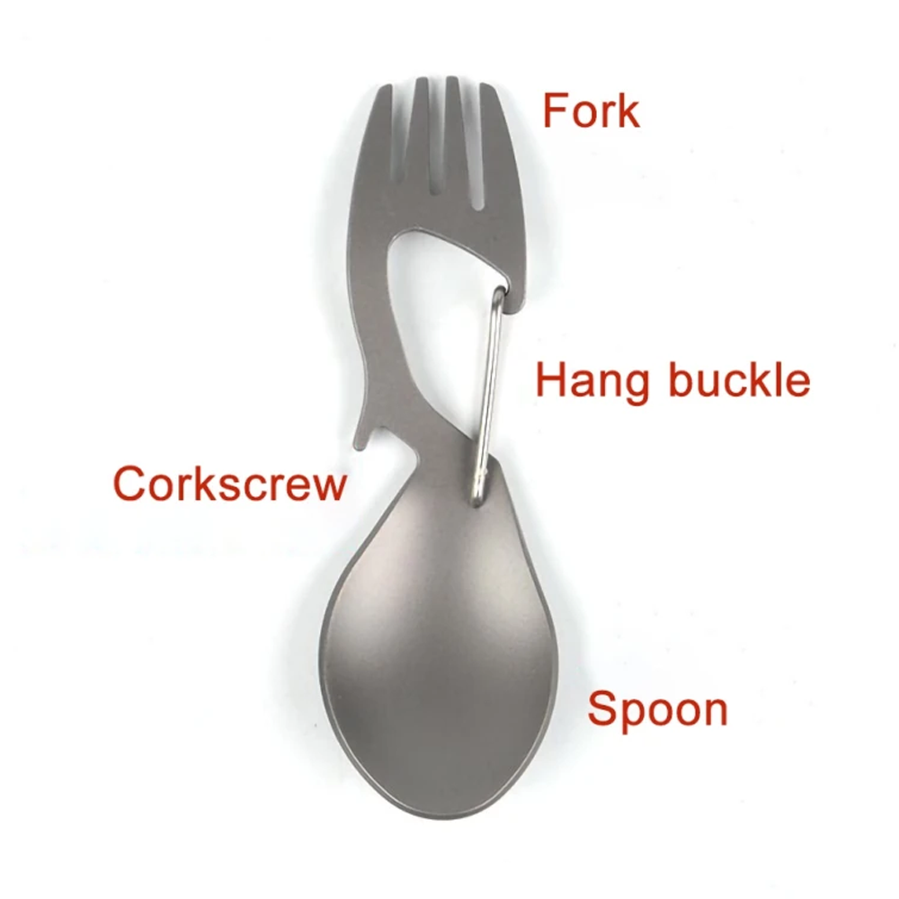 Multi-functional Outdoor Camping Spoon