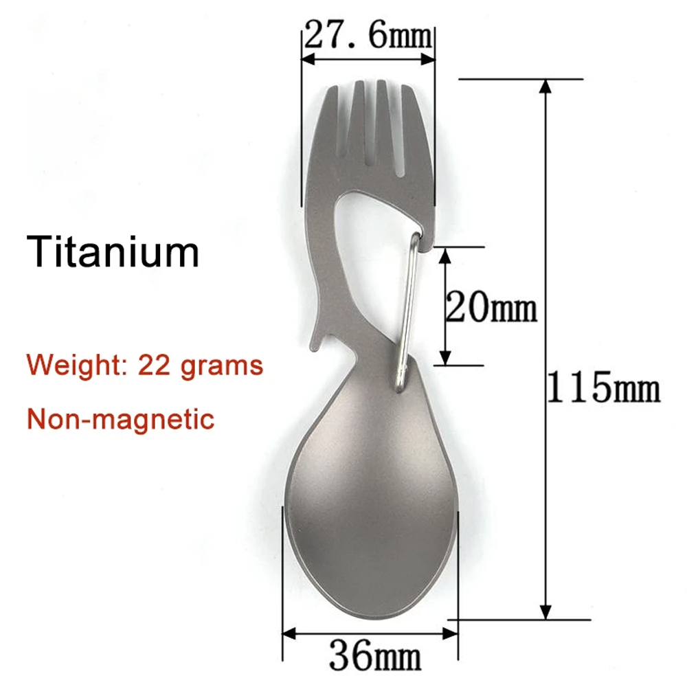 Multi-functional Outdoor Camping Spoon