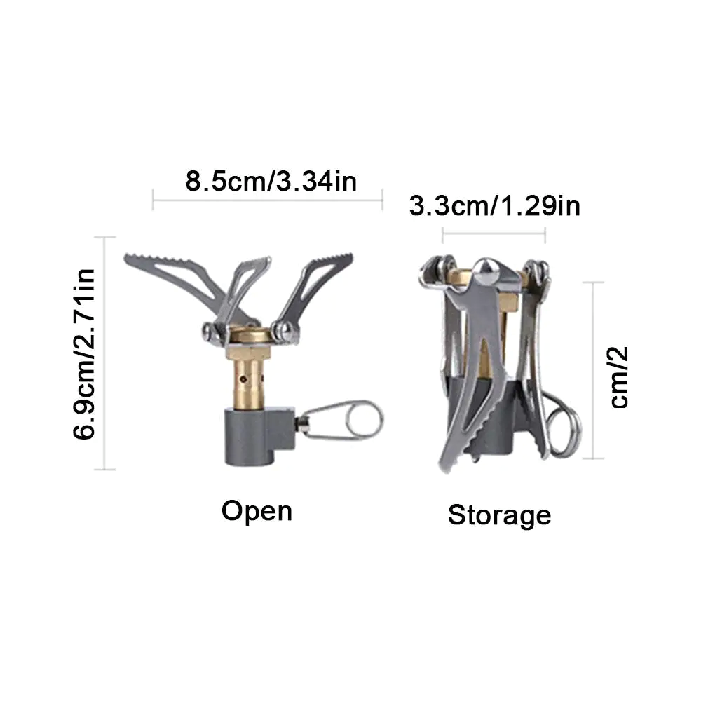 Mini Titanium Pocket Gas Cooker