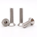 DIN7991 Flat Head Hex Titanium Screw