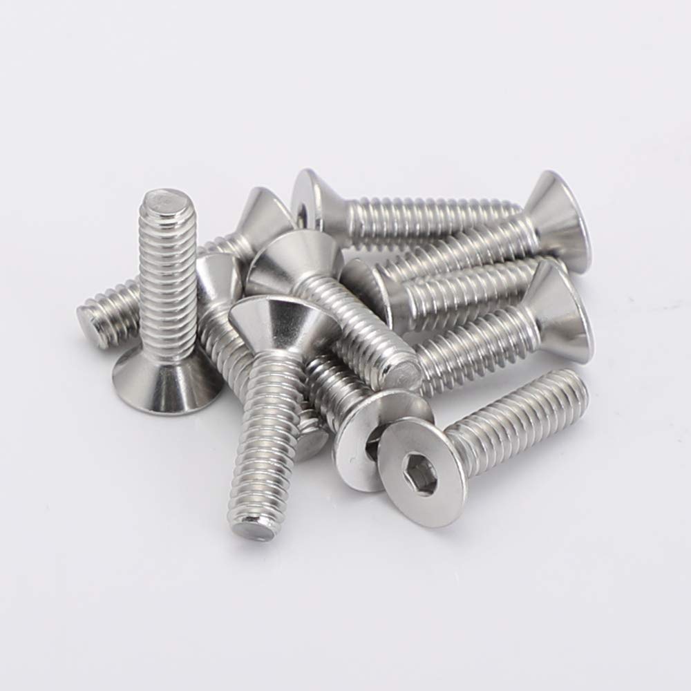DIN7991 Flat Head Hex Titanium Screw