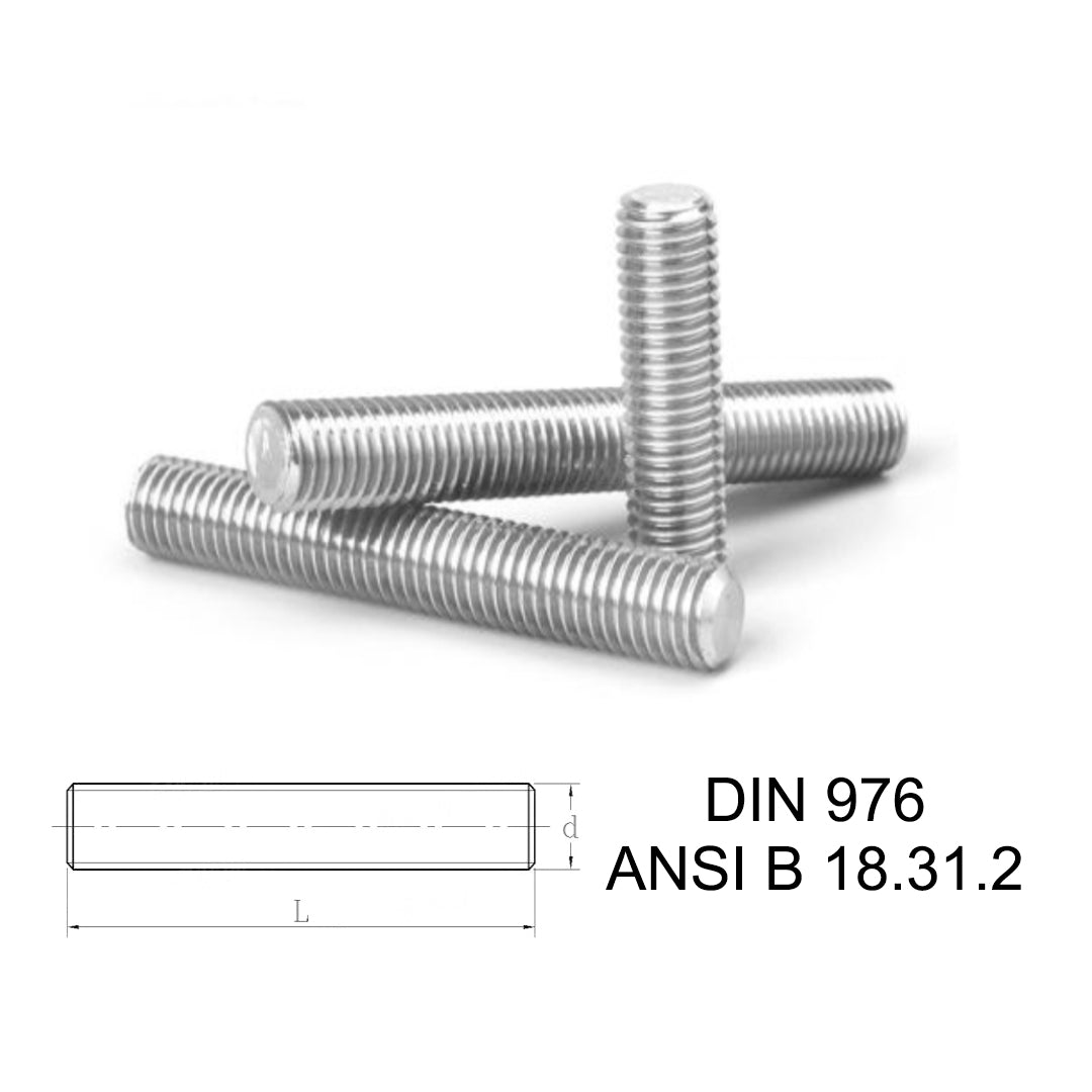 Titanium DIN 976 Bolt
