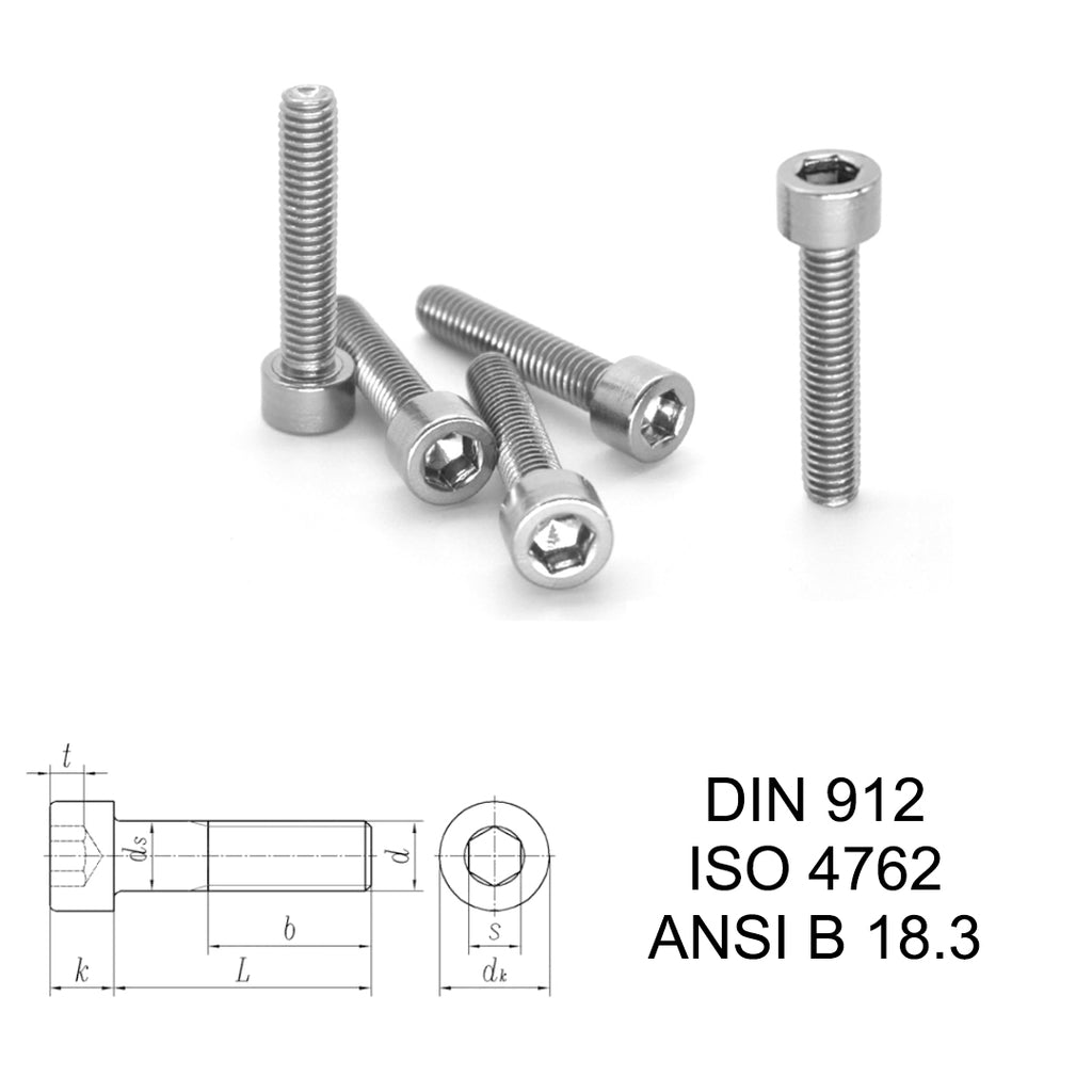 Titanium Bolts Nuts Screws