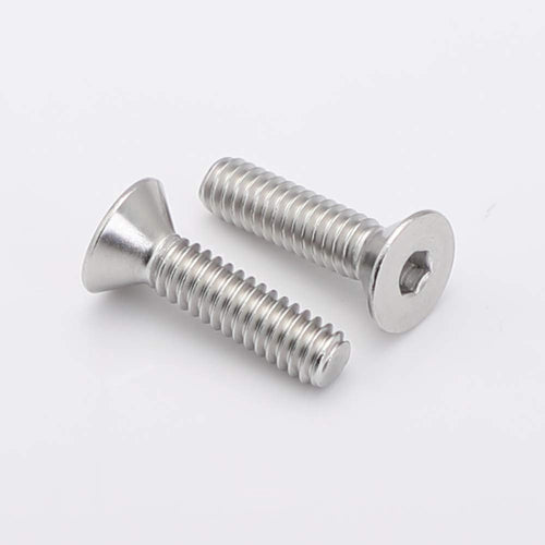 DIN7991 Flat Head Hex Titanium Screw